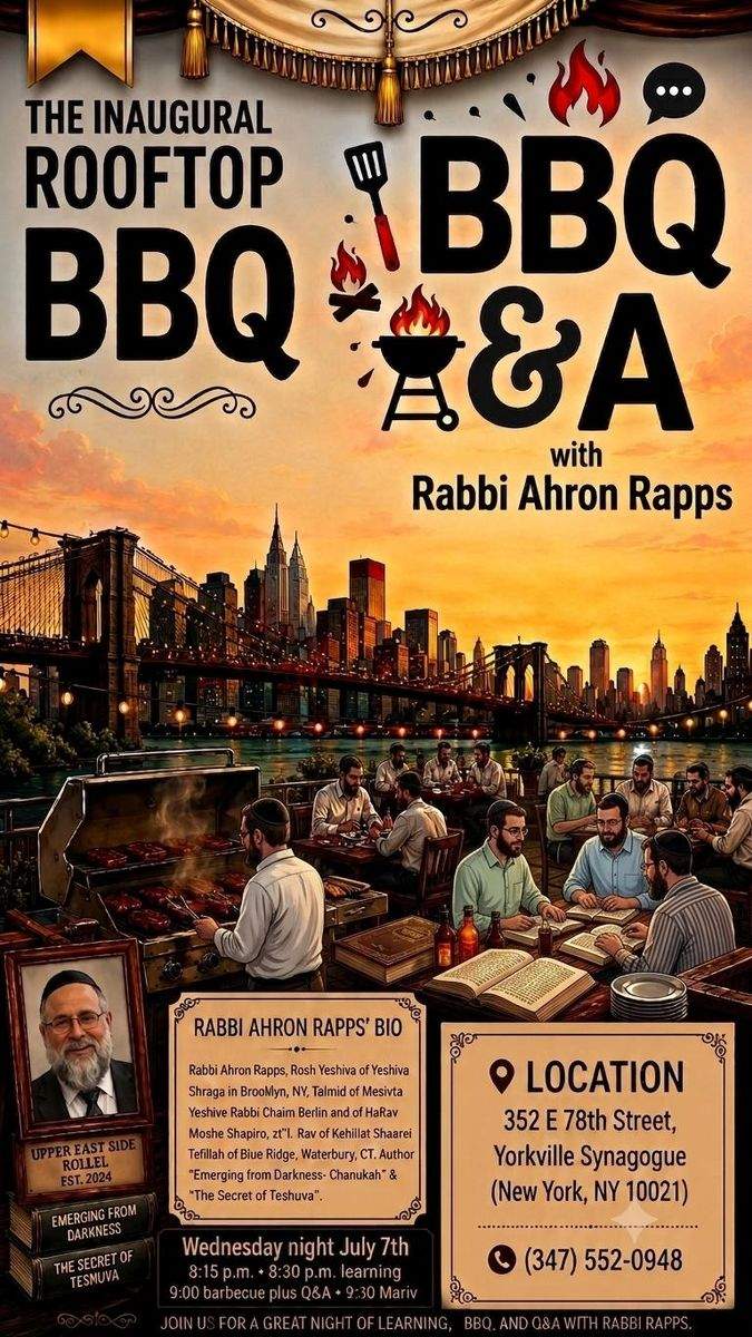 Inaugural Rooftop BBQ & Q&A | Will | YESODI