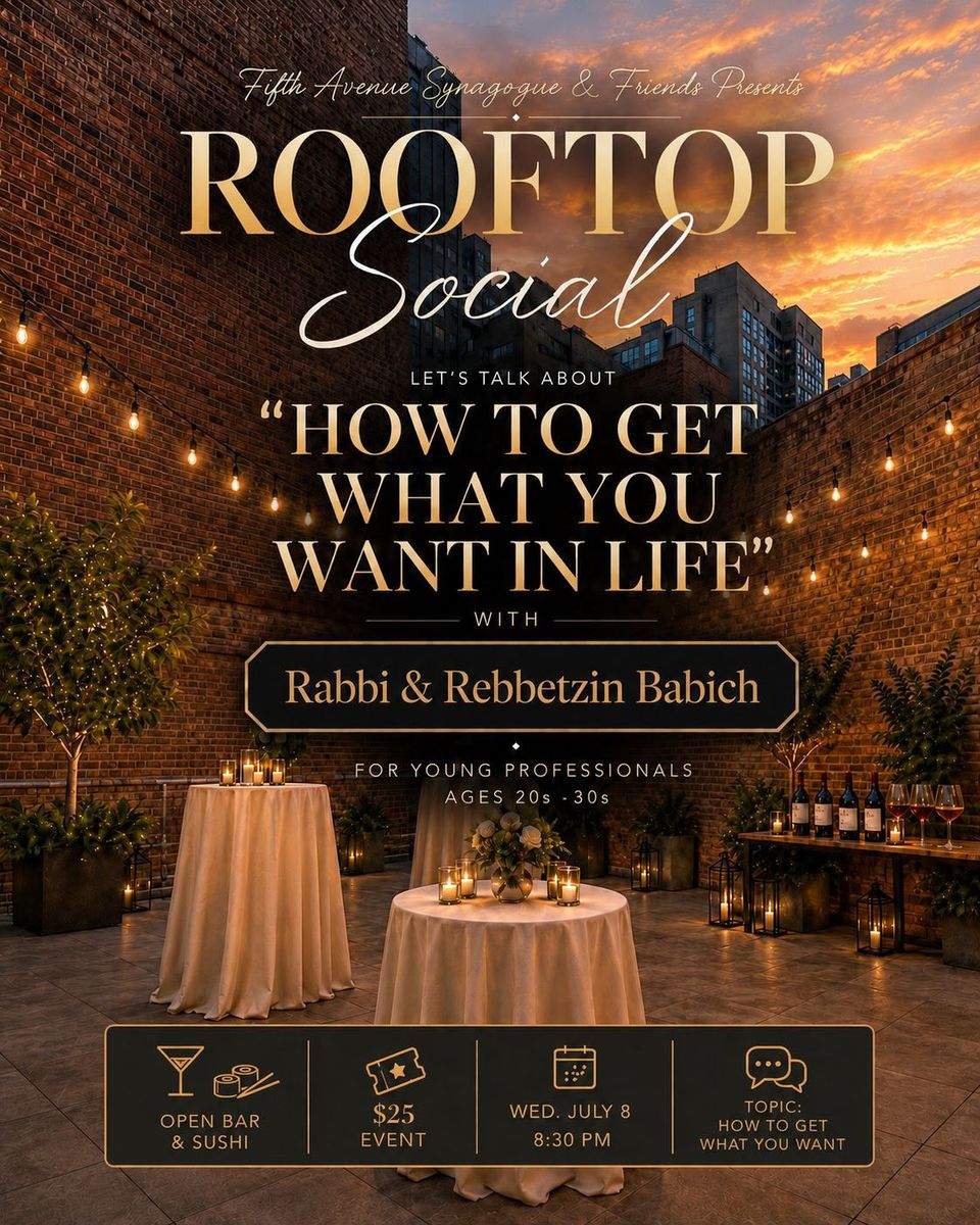Rooftop Social: Get What You Want | Will | YESODI