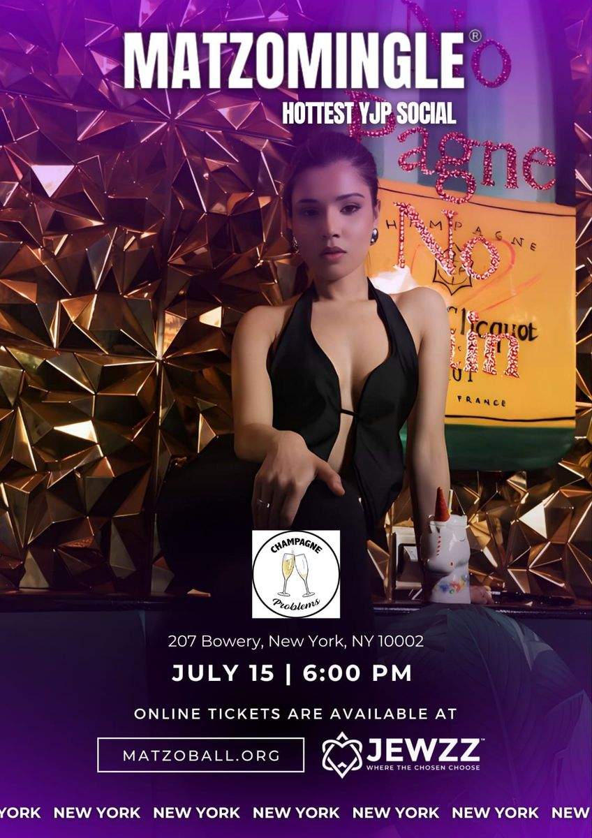 Matzo Mingle NYC VIP Social Event | Lifestyle | Will | (New York City) | YESODI