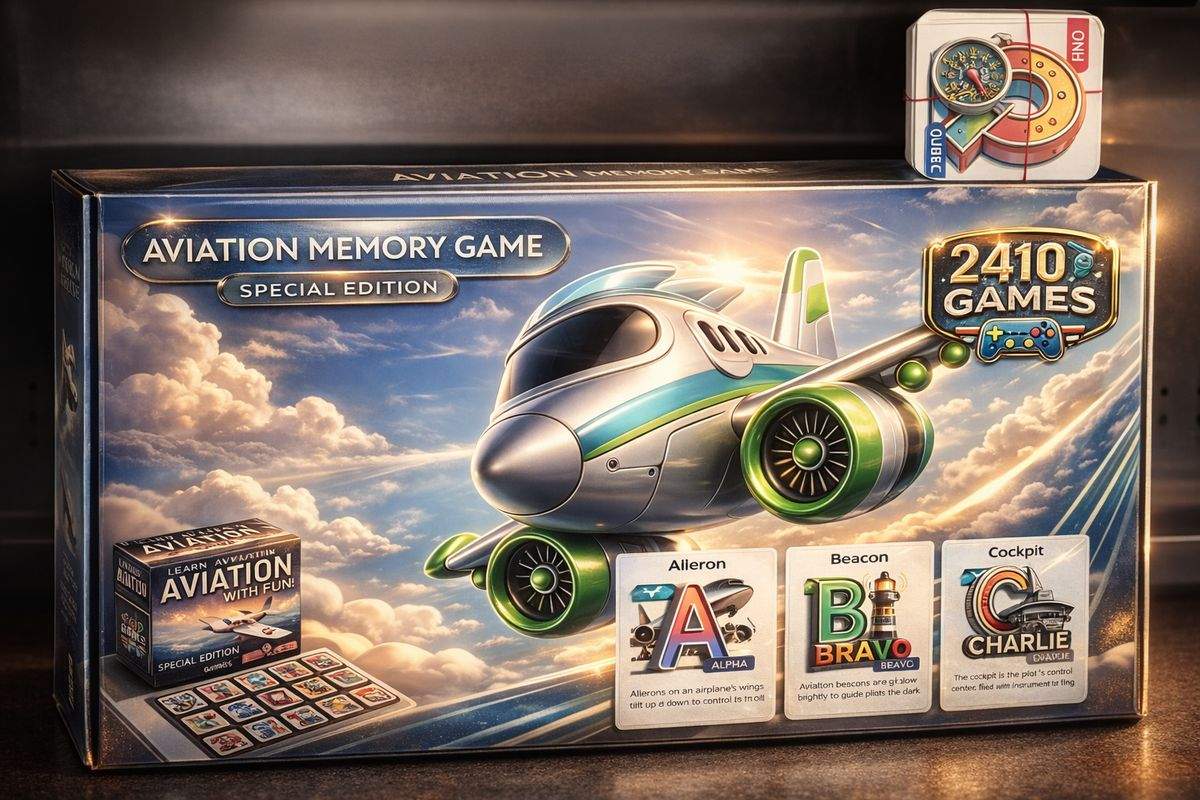 Aviation Memory Game