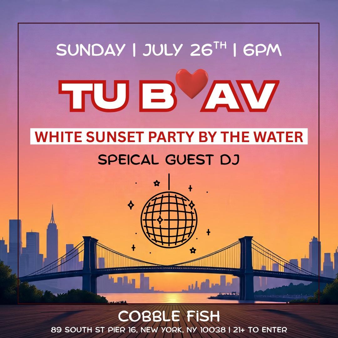 Tu B'Av White Party @ CobbleFish South Street Seaport