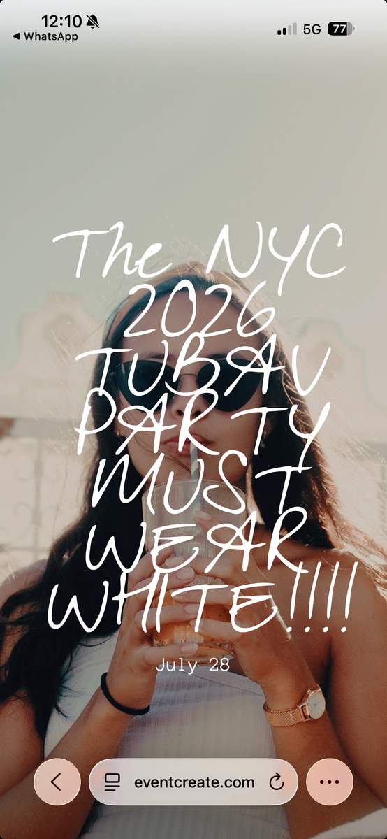 Tu B’Av White Party