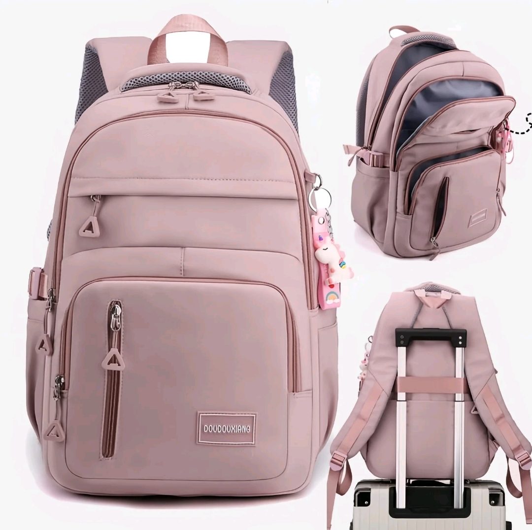 STAY YOUNG - Nyloon Waterproof Laptop Backpack Large School Bag