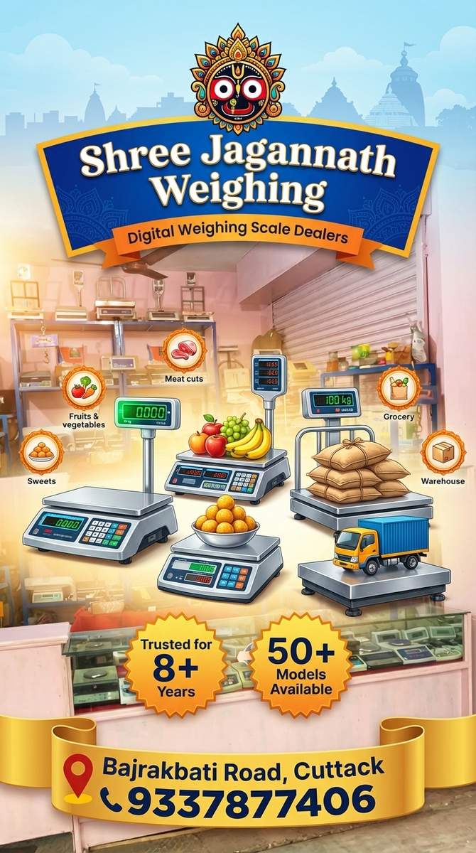 Shree Jagannath weighing