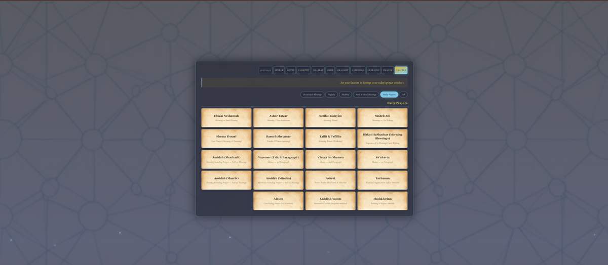Accessible Judaism Platform Offers Digital Prayer Tools and Daily Practice