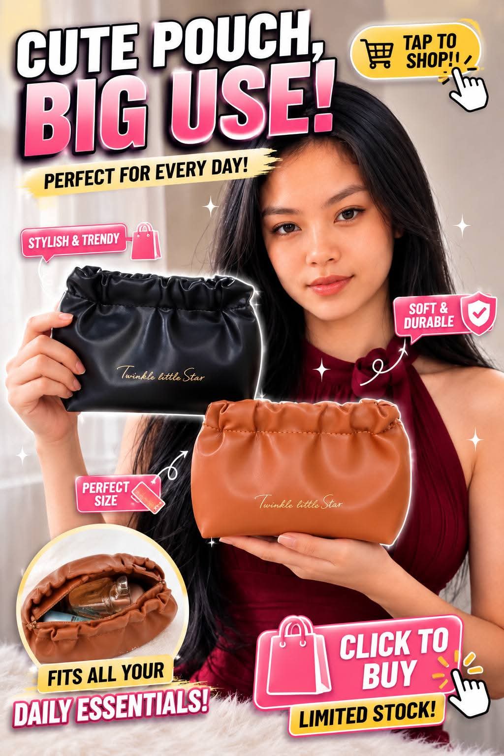Cute Pouch, Big Use! | Fashion | Ms.Eve | YESODI