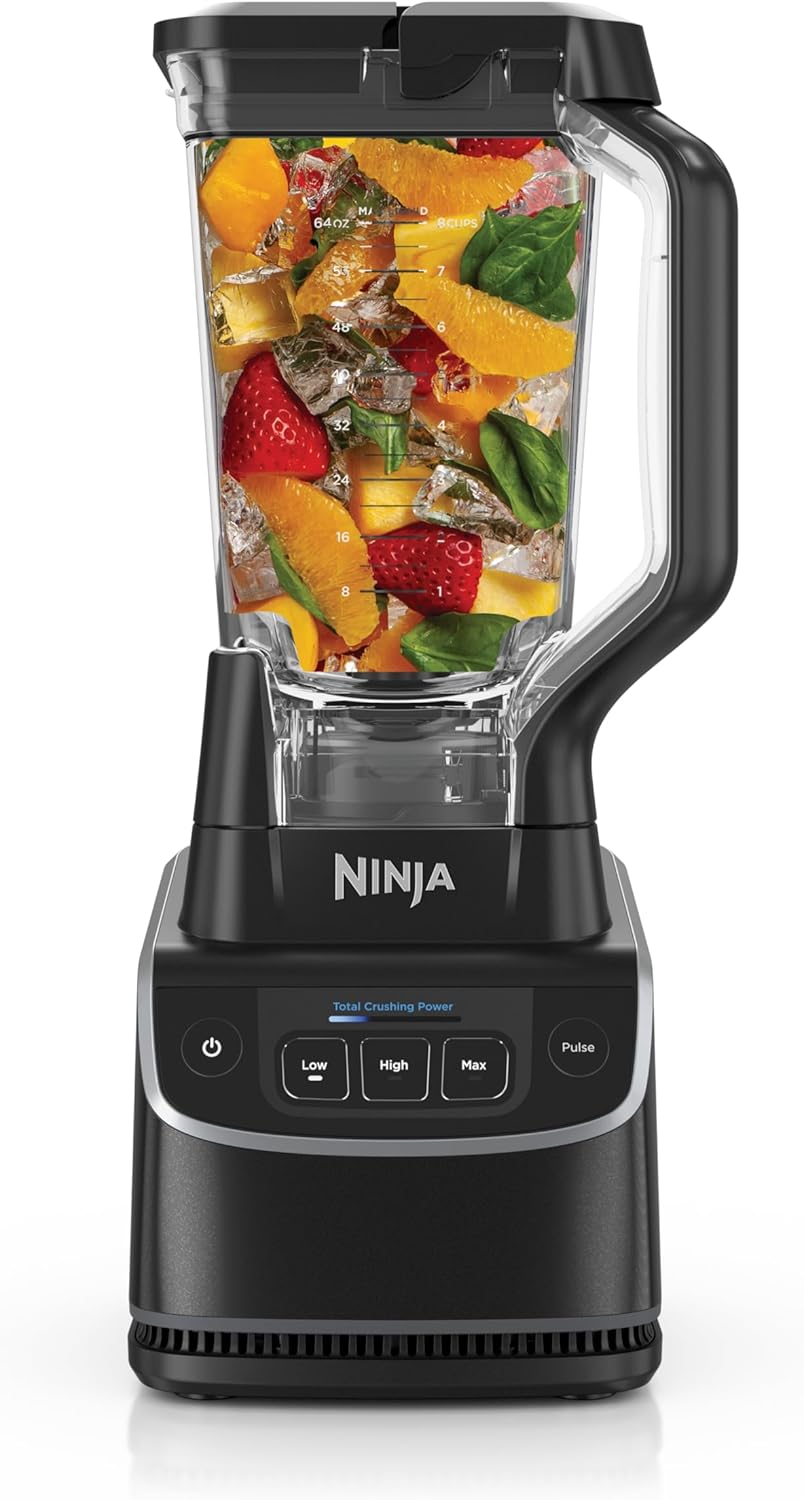 Amazon.com | Ninja UltraCrush Professional Blender, 1000W, 72oz Pitcher, 3 Speeds, BP201 | 1000W Total Crushing blades power through ice & fruit. XL 72-oz pitcher, 3 manual speeds plus pulse. Dishwasher safe.: Ice Crushers