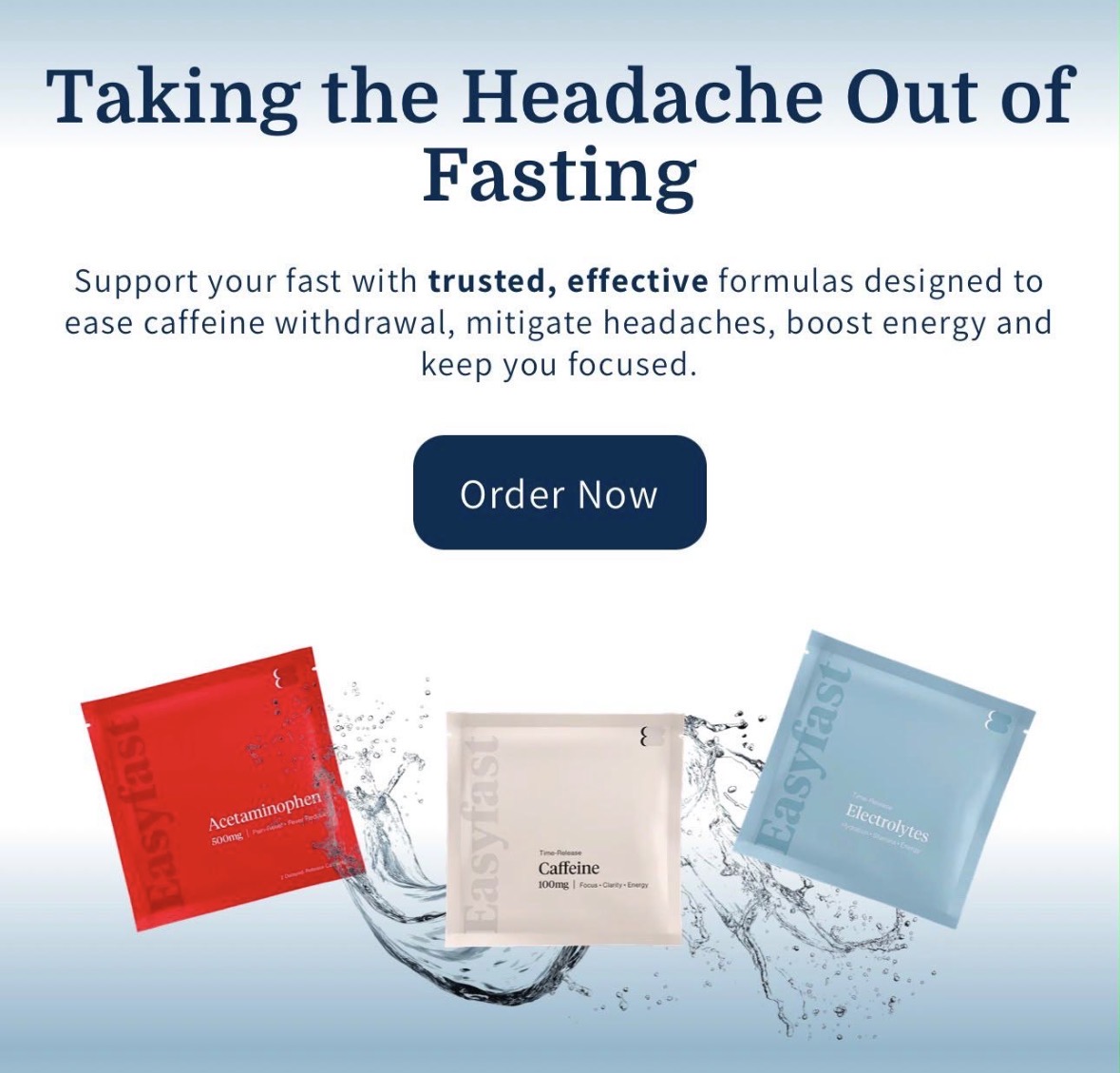 Taking the Headache Out of Fasting | Use code ALTNEU for 10% off 😃 | YESODI
