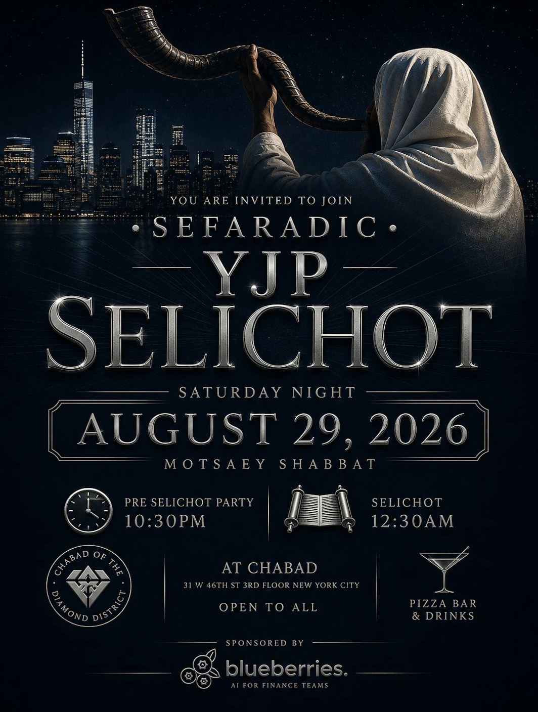 Sefaradic YJP Selichot Night | Photo | William Lebovics | YESODI