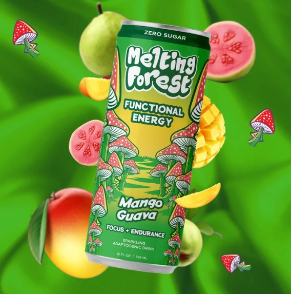 Melting Forest Mango Guava Energy Drink 12 Pack
