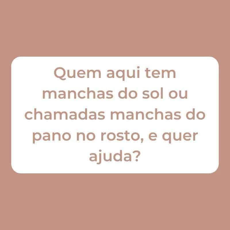 Quem tem manchas do sol ou pano no rosto? | Health | Ana Lúcia | YESODI