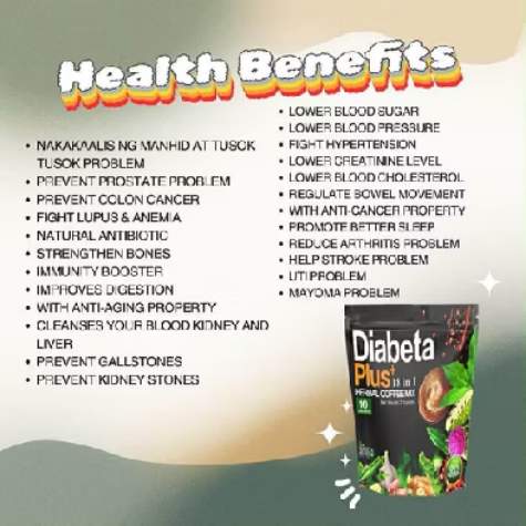 Diabeta plus 18 in 1 herbal coffee mix