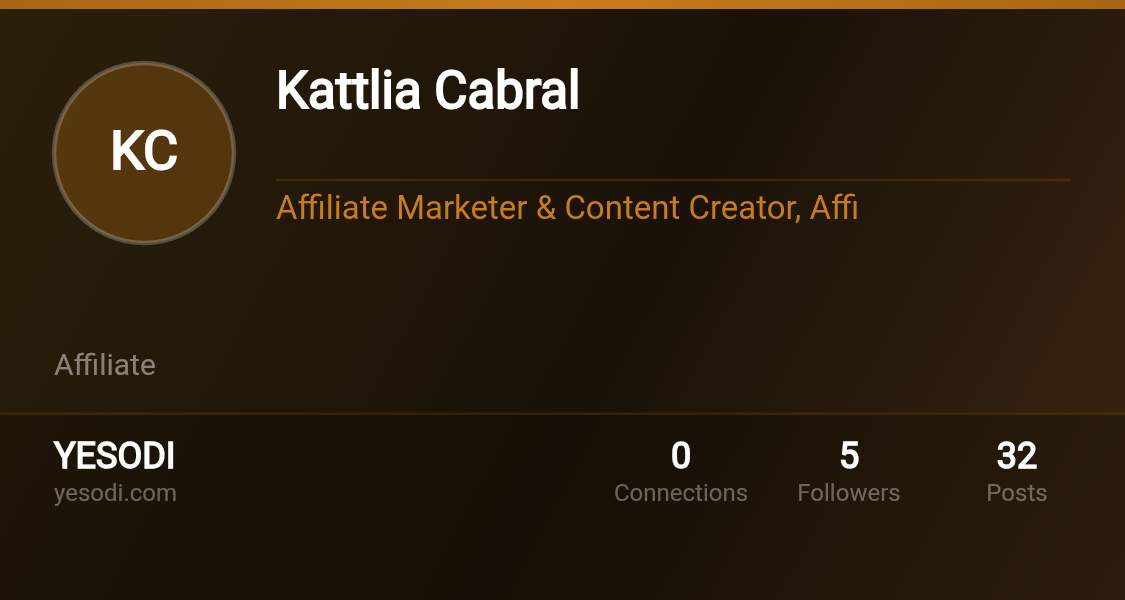 My Yesodi business card. Connect with me… | Kattlia Cabral on YESODI