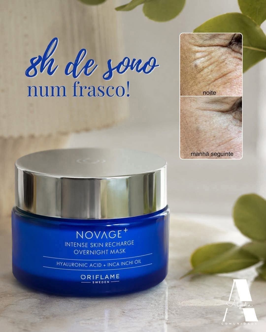 Sh de sono num frasco Novage Intense Skin Recharge | Health | Ana Lúcia | YESODI