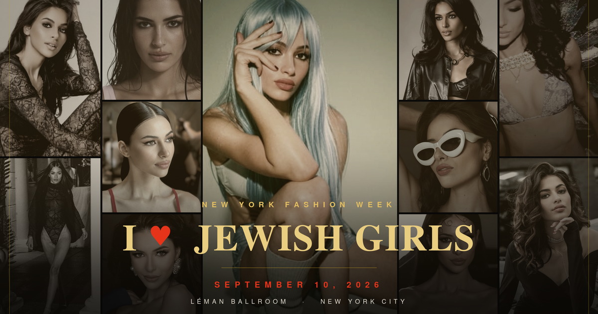 18 DESIGNERS. ONE RUNWAY. THE NIGHT JEWISH NEW YORK HAS BEEN WAITING FOR AND ABBY KIKIROV WILL BE THERE 🙌