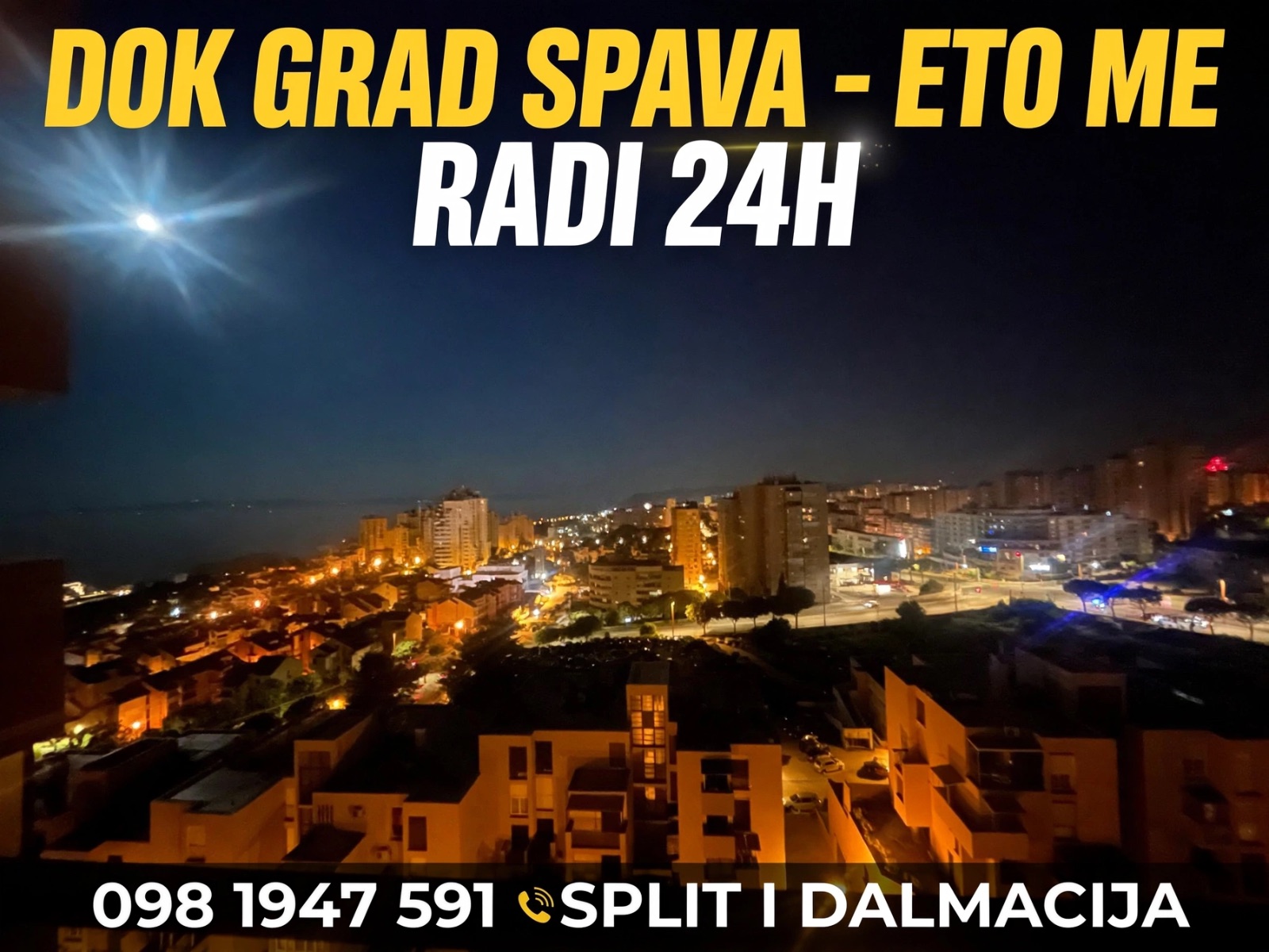 Dok Grad Spava, Eto Me Radi 24h | Business | EtoMe | YESODI