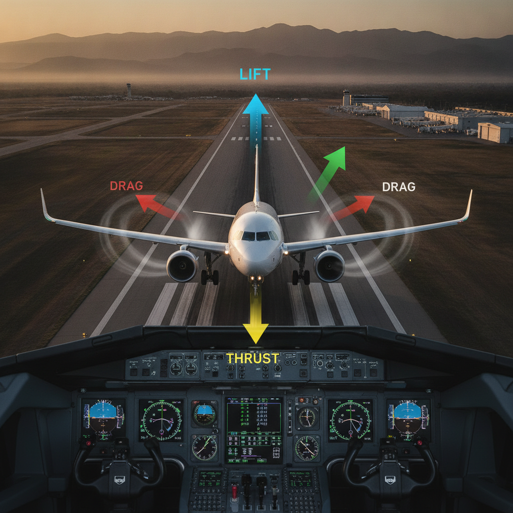 The Physics of Flight Explained: Lift, Drag, Thrust, and Weight