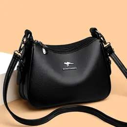 Women's Soft Leather Shoulder Bag Large Capacity